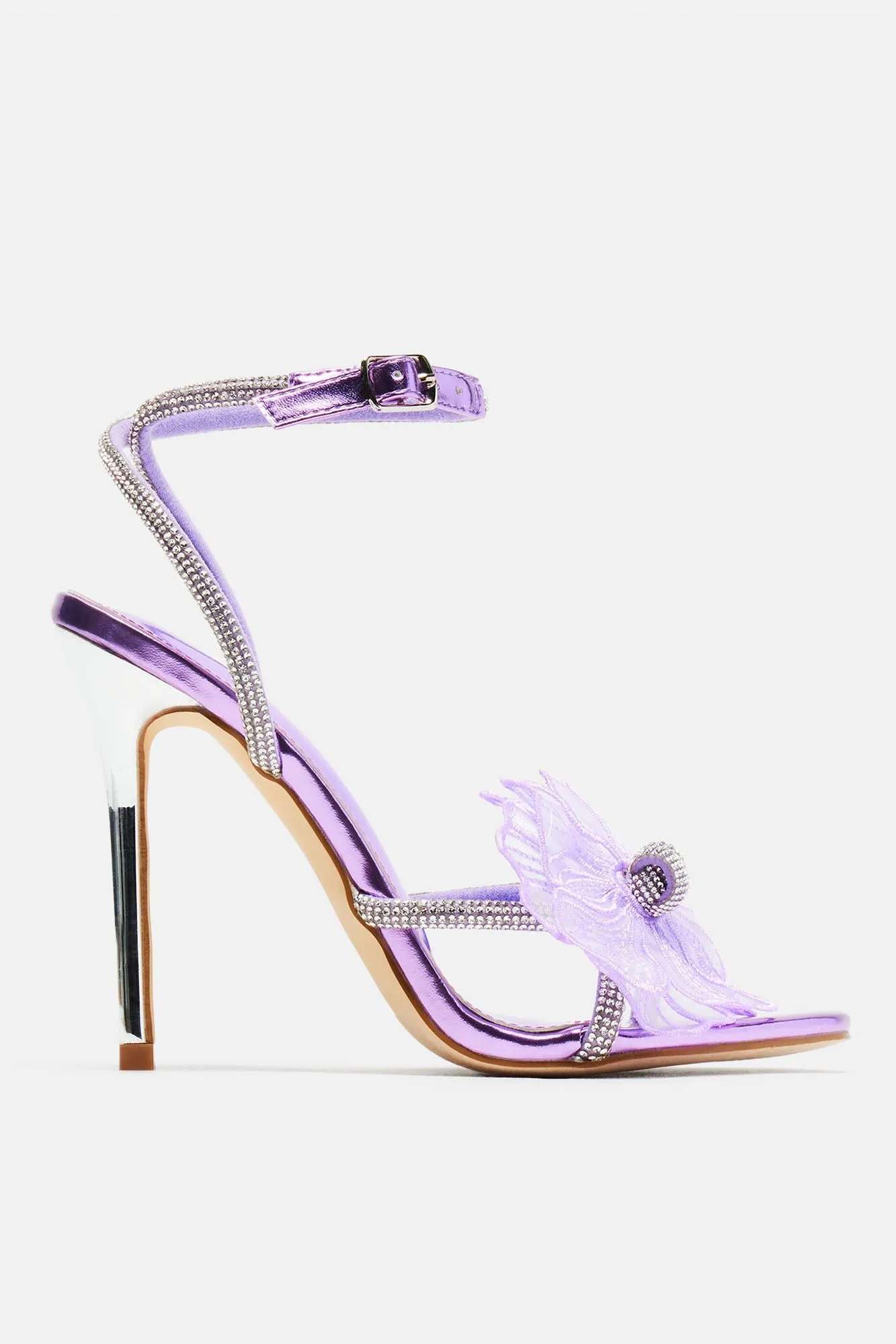 Amozae-Alissa Heeled Sandals - Purple