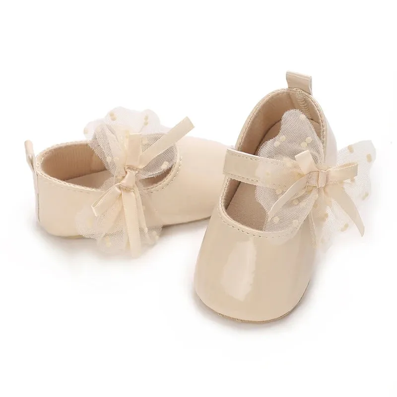 Baby Princess Bowknot Non-Slip Spring Shoes And Socks