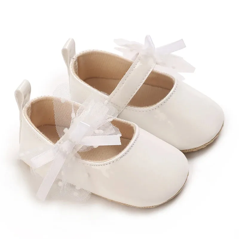 Baby Princess Bowknot Non-Slip Spring Shoes And Socks