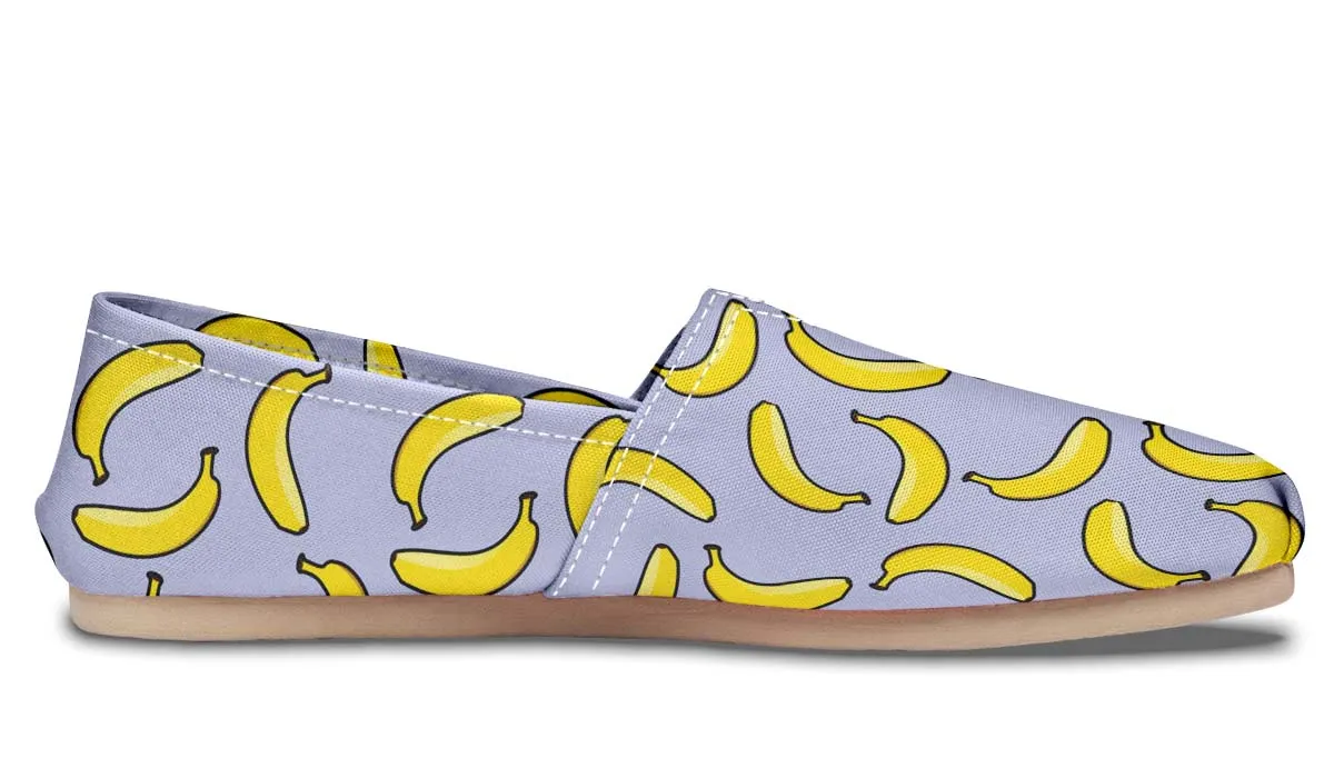 Banana Pattern Casual Shoes