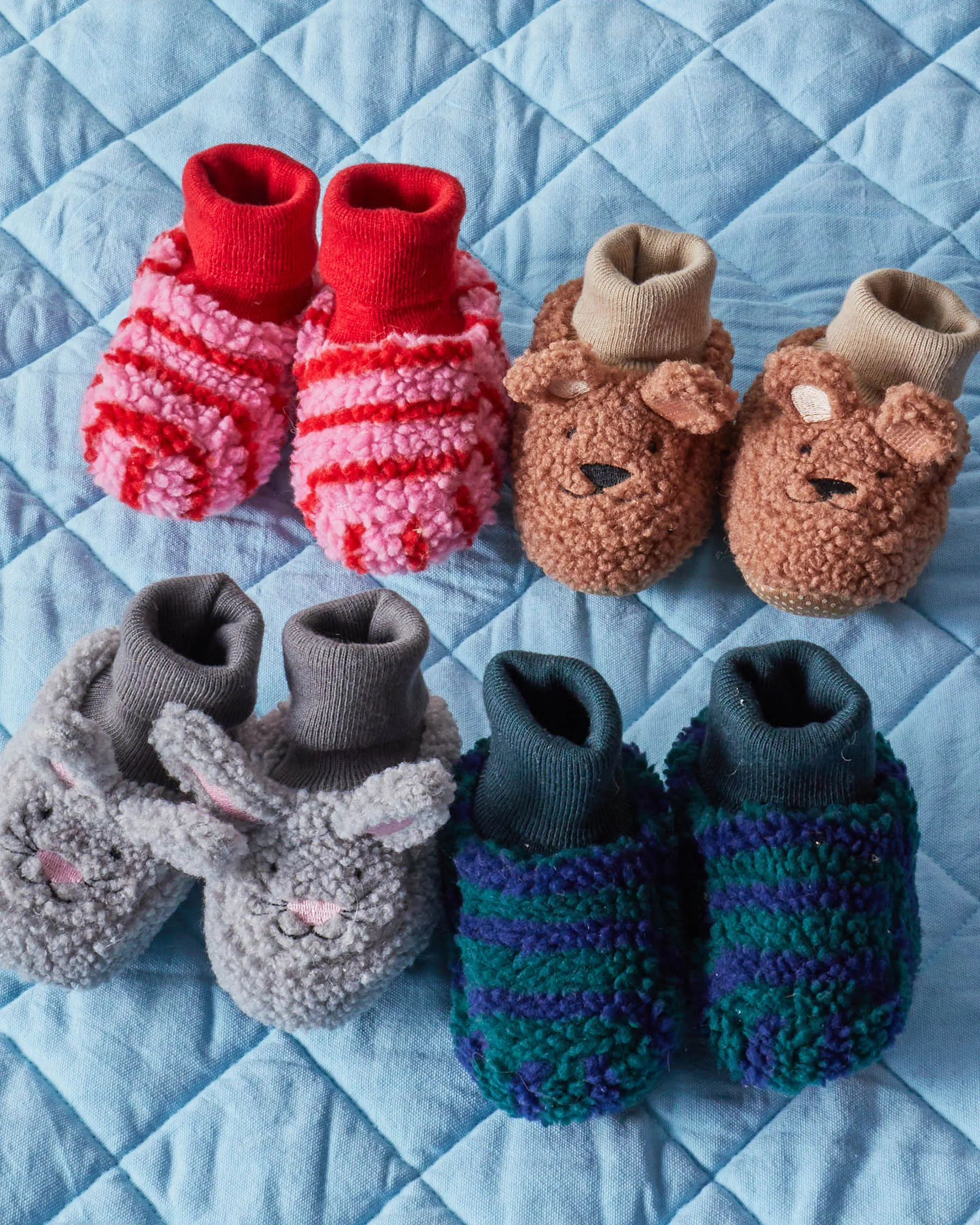 Bear Baby Booties