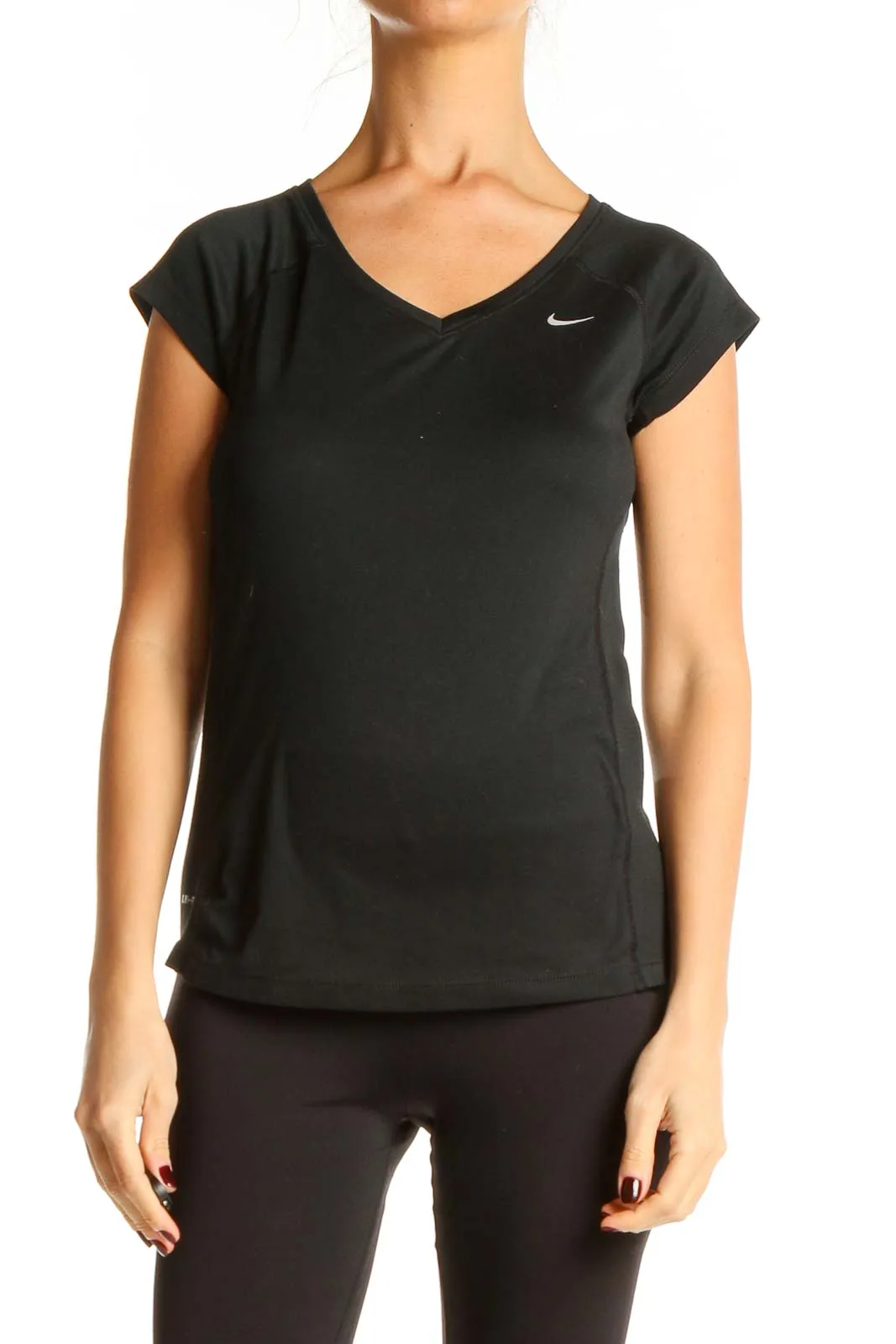 Black Activewear Top