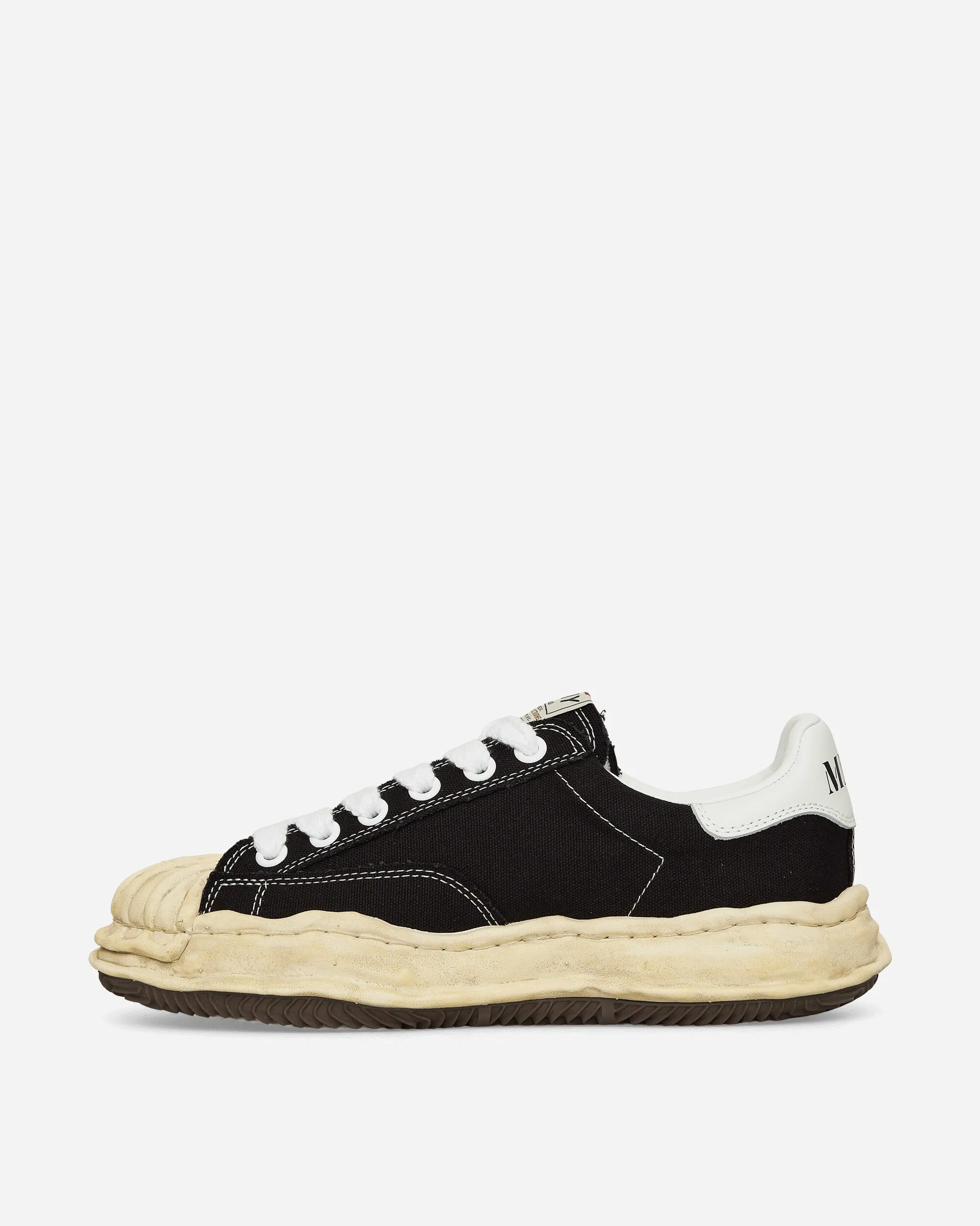 Blakey OG Dyed Sole Canvas Low Sneakers Black