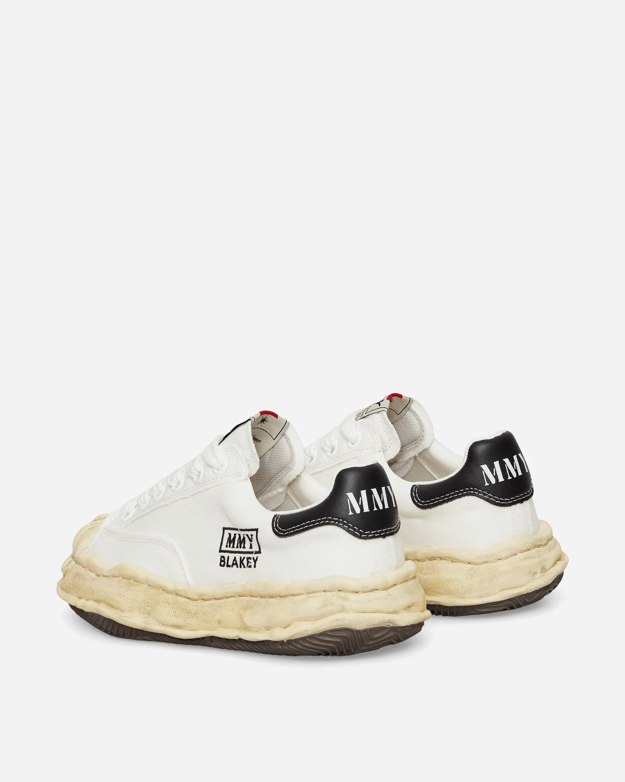 Blakey OG Dyed Sole Canvas Low Sneakers White