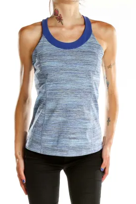 Blue Activewear Top