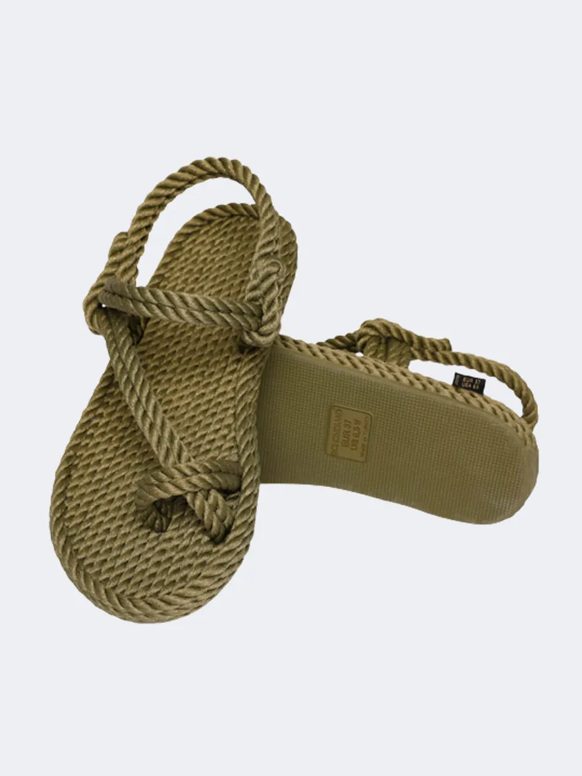 Bohonomad Hawaii Rope Women Lifestyle Sandals Khaki