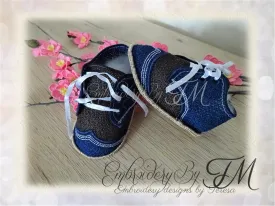 Boy booties vintage No.48 / two sizes