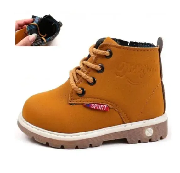 Casual Antislip Winter Boots for Kids Boys Girls