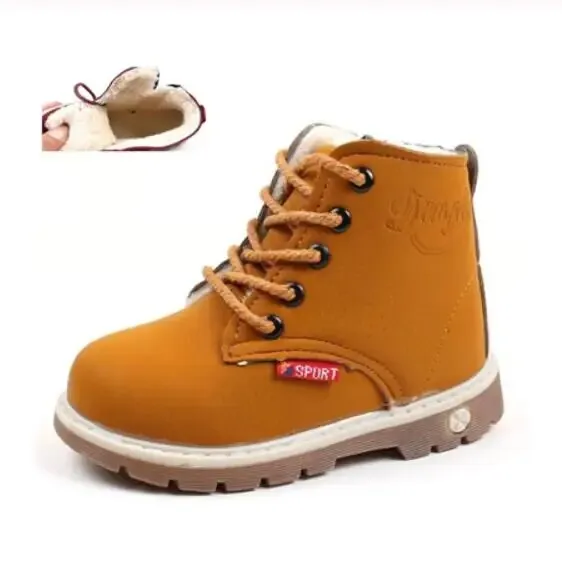 Casual Antislip Winter Boots for Kids Boys Girls