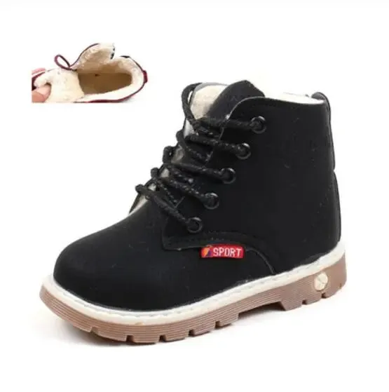 Casual Antislip Winter Boots for Kids Boys Girls