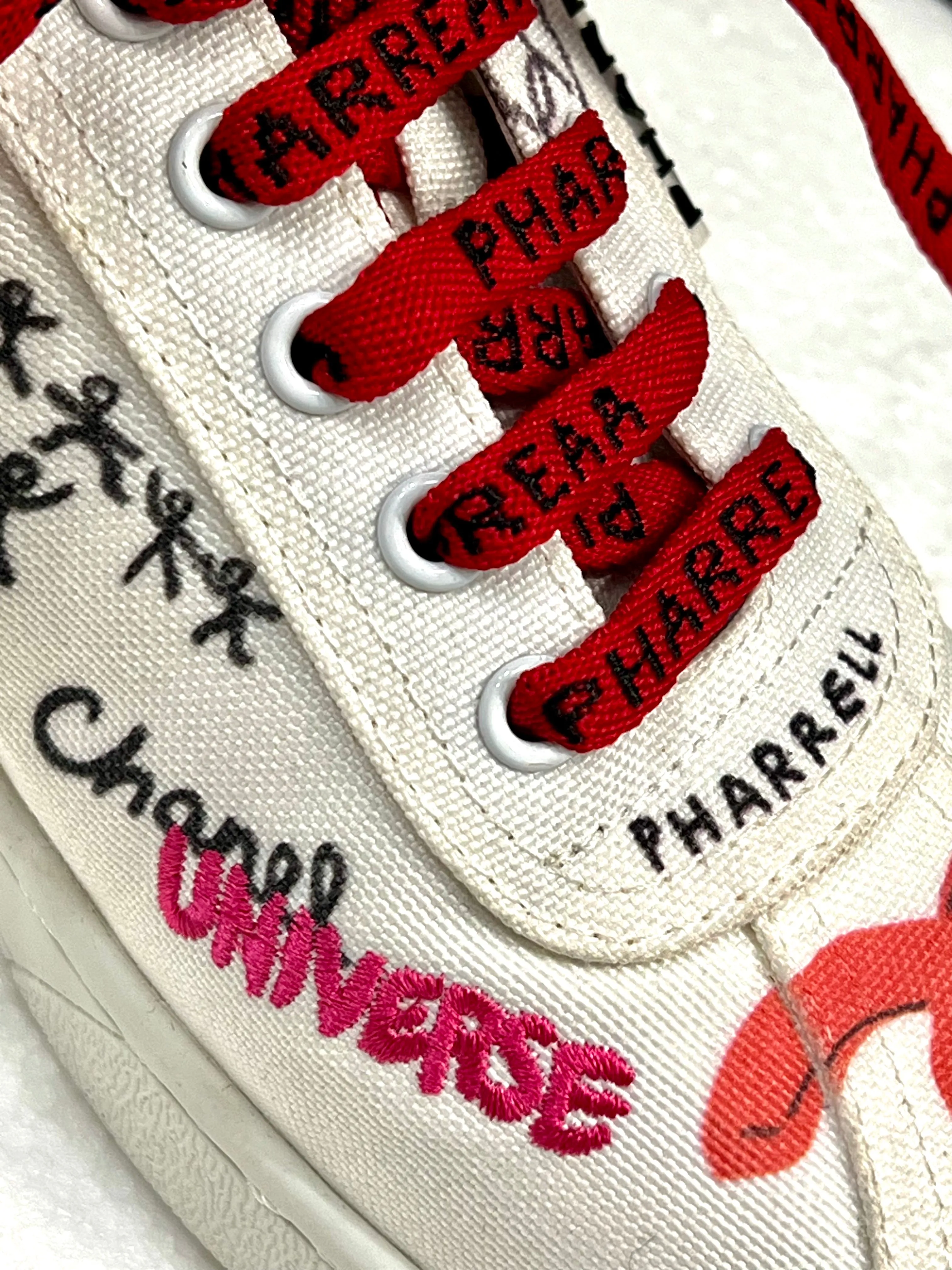 CHANEL X PHARRELL LIMITED EDITION GRAFFITI SNEAKERS