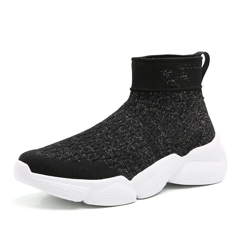 Cilool High-top Leisure Sports Thick-soled Shoes