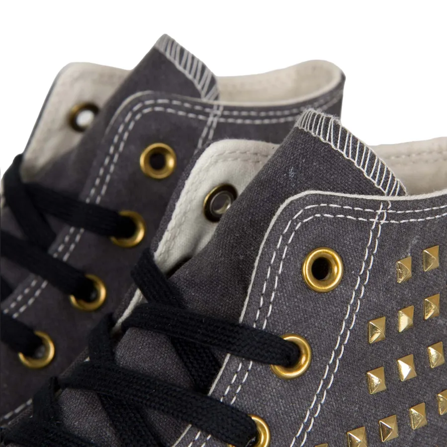 Converse sneakers da donna con borchie Chuckl Taylor Collar Studs 540366C black