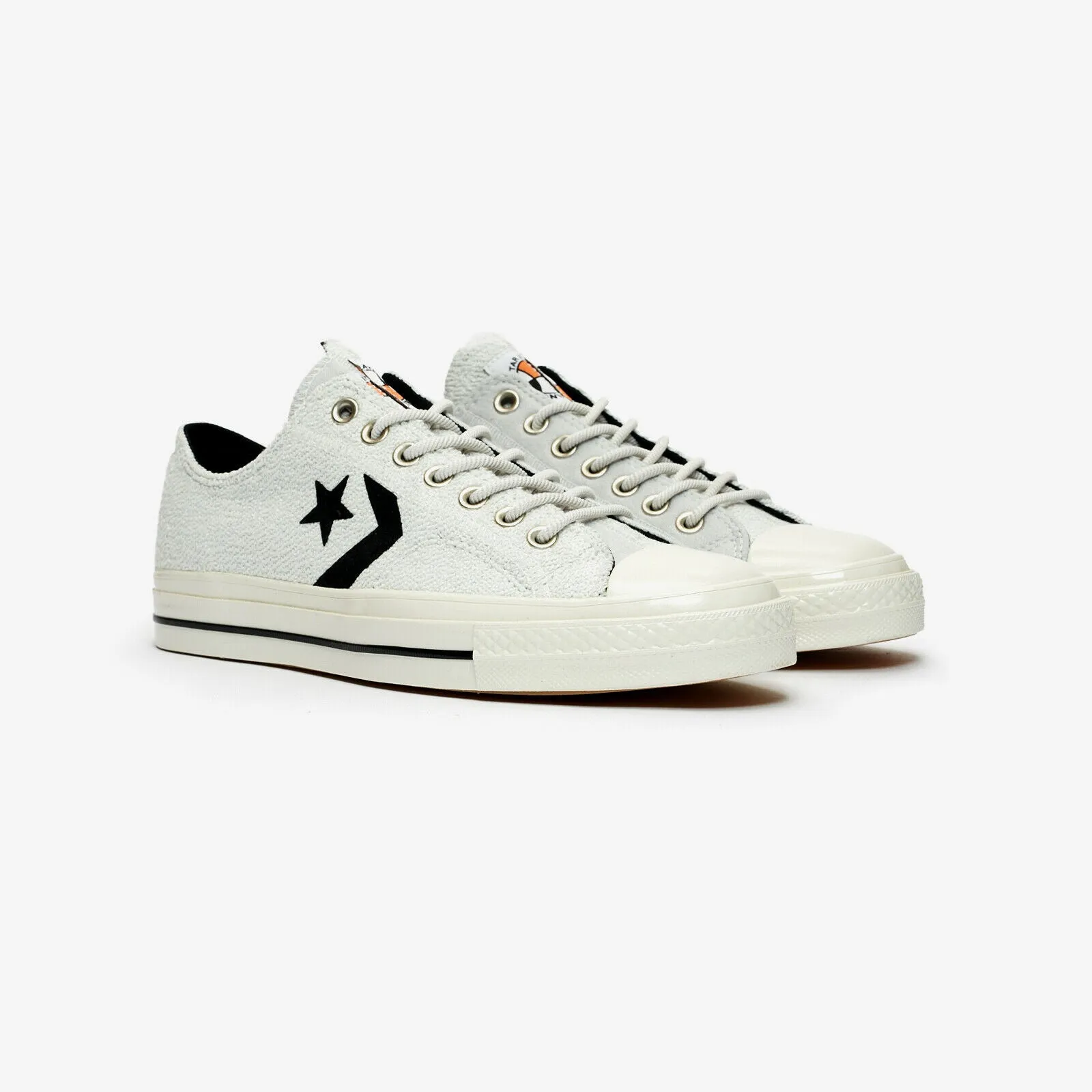 Converse Star Player Ox Reverse Terry 168754C Unisex White Sneakers Shoes HS5