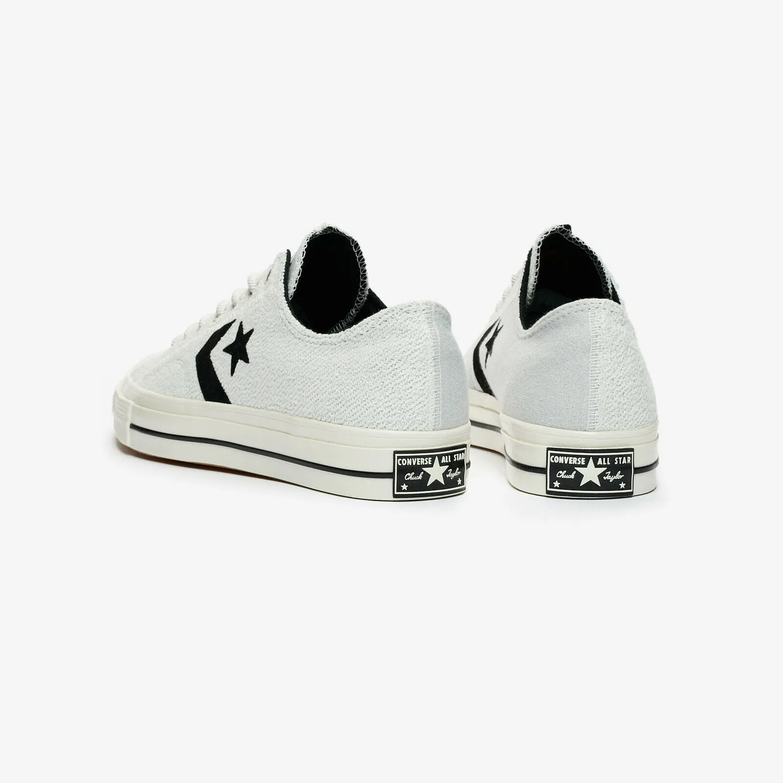 Converse Star Player Ox Reverse Terry 168754C Unisex White Sneakers Shoes HS5