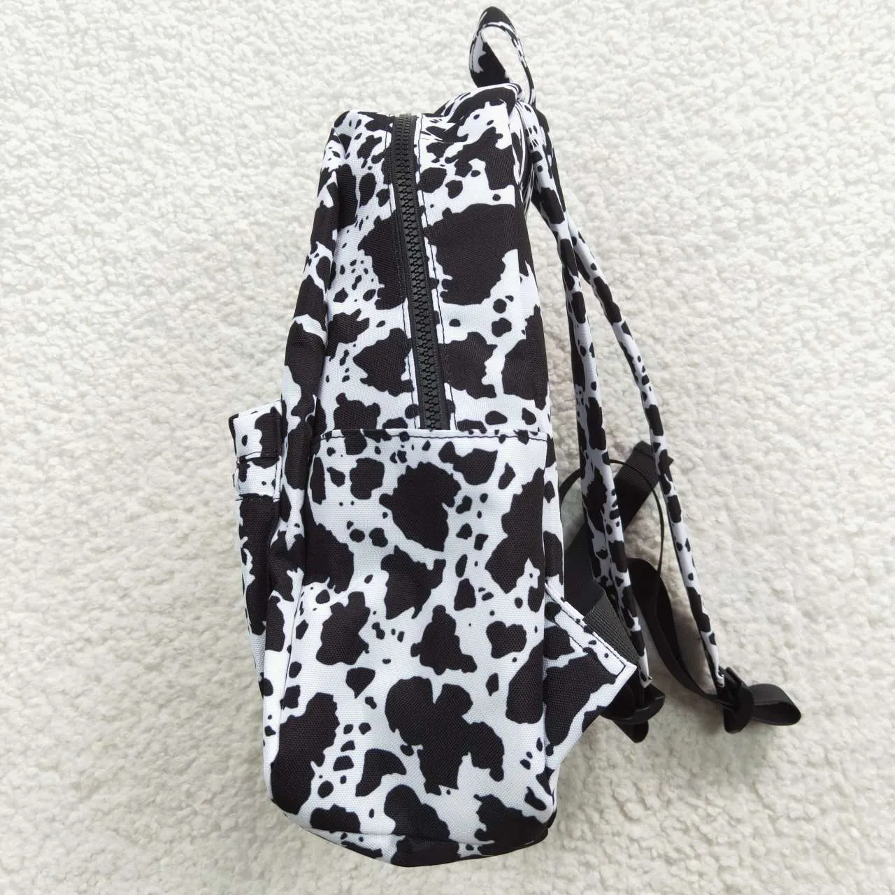 cow pattern black shoulder bag BA0057