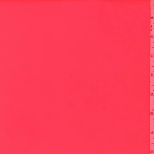 Day Glo Red Activewear Fabric