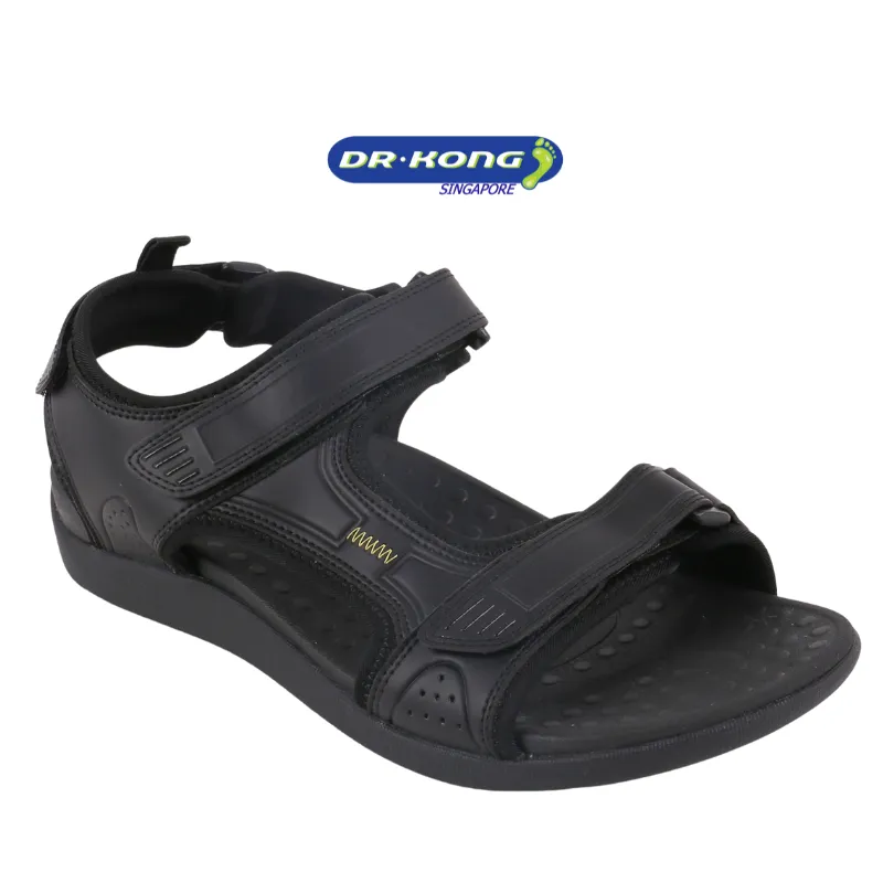 DR.KONG MEN'S TOTAL CONTACT SANDALS DK-S9000287-BLK(RP : $169)