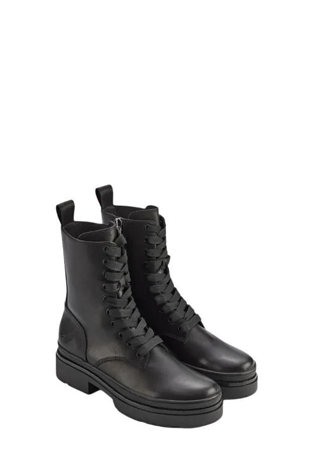 Frye Womens Chloe Combat Boots