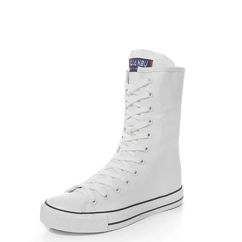 Funki Buys | Boots | Women's Men's Canvas Mid-Calf Sneakers