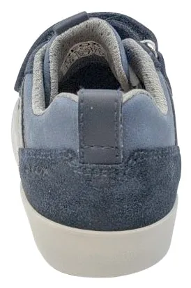 Geox Boy's and Girl's Kilwi Navy Grey Sneaker