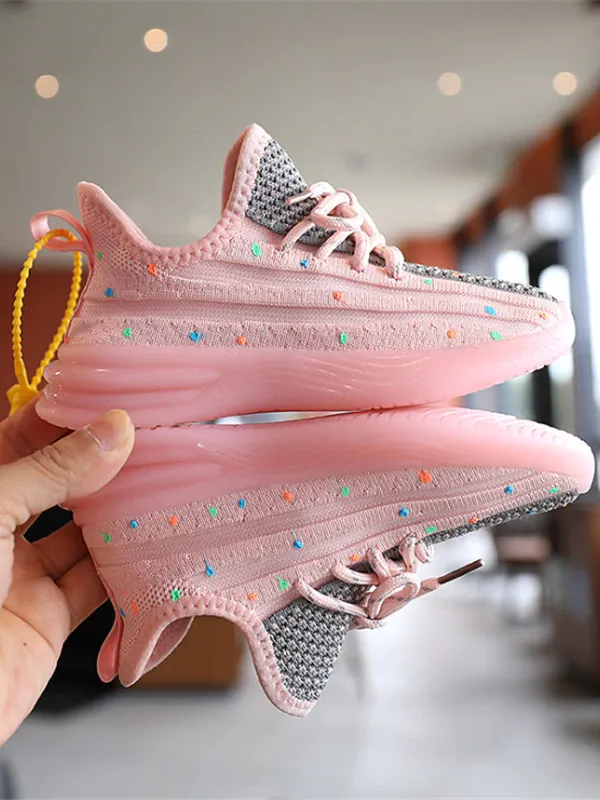 Girls Pretty Please with Sprinkles on Top Sneakers By Liv and Mia