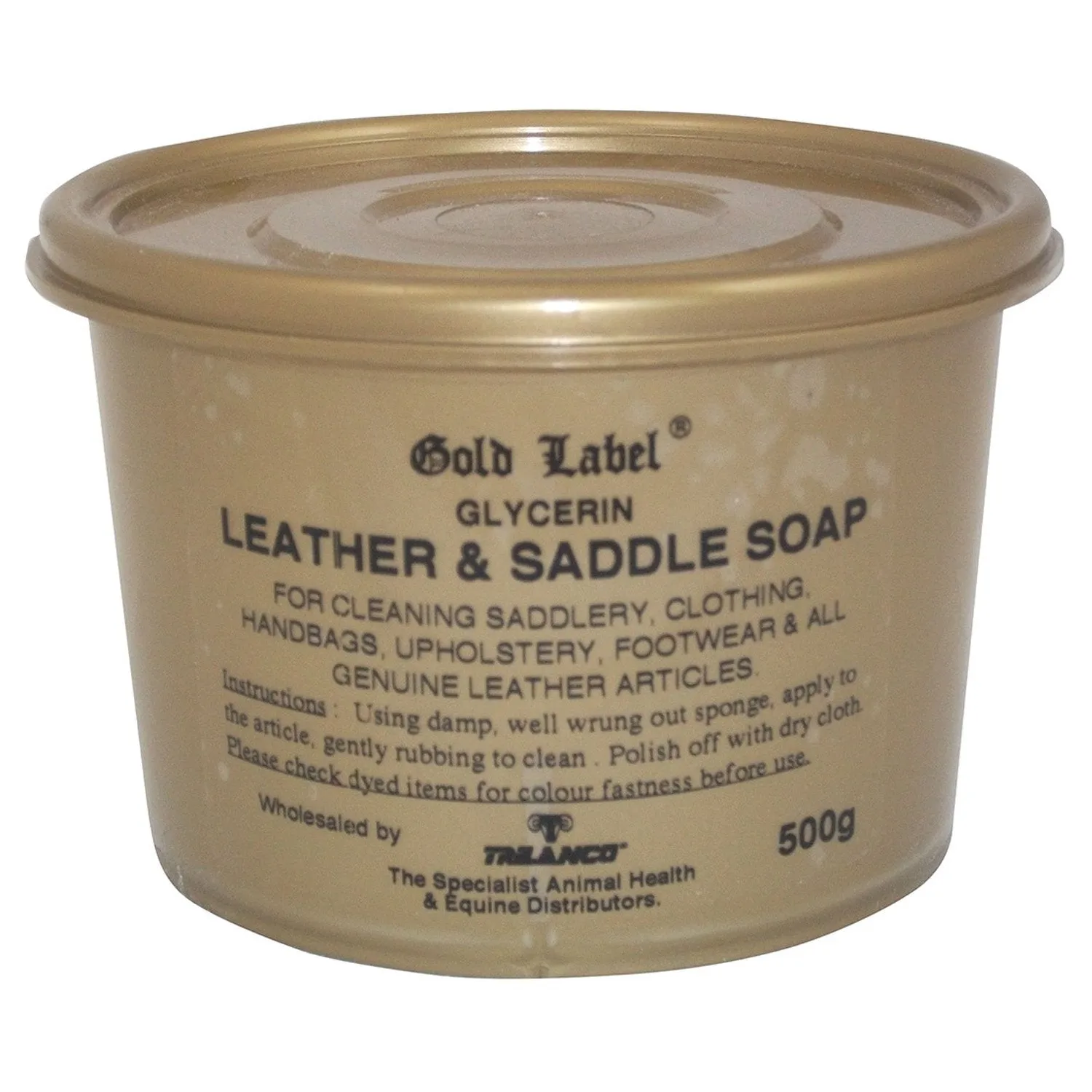 Gold Label Glycerin Leather & Saddle Soap