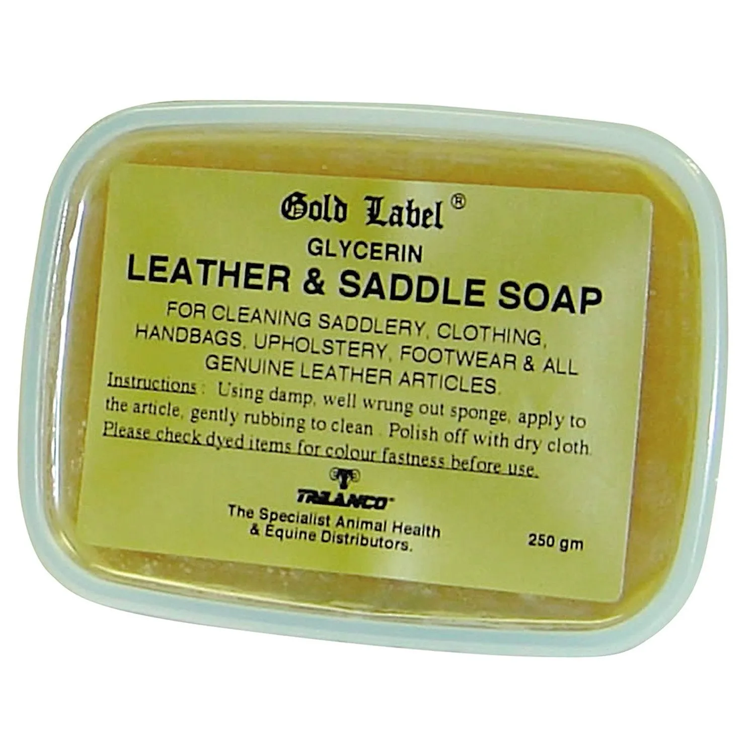 Gold Label Glycerin Leather & Saddle Soap