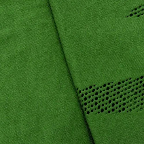 Grass Green Famous Make Yoga Abstract Activewear Knit Fabric