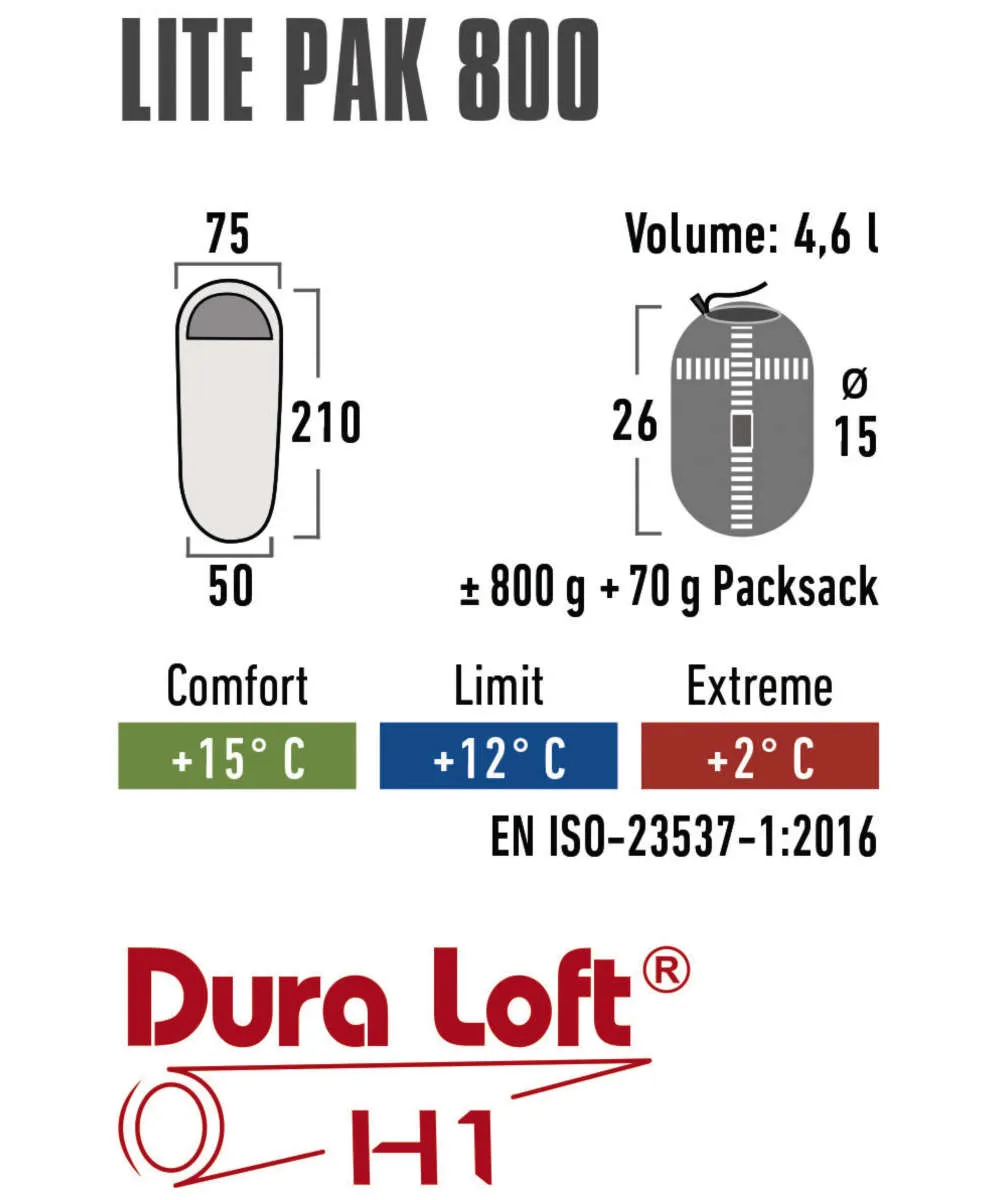 High Peak Lite Pak 800