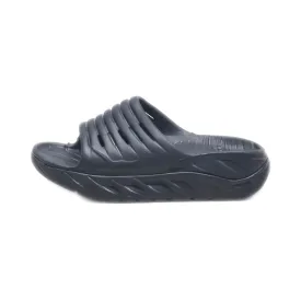 Hoka One One Flat Sandals Rubber Black Colour For Kids