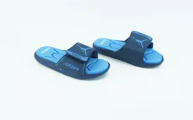 Jordan slides for men in blue