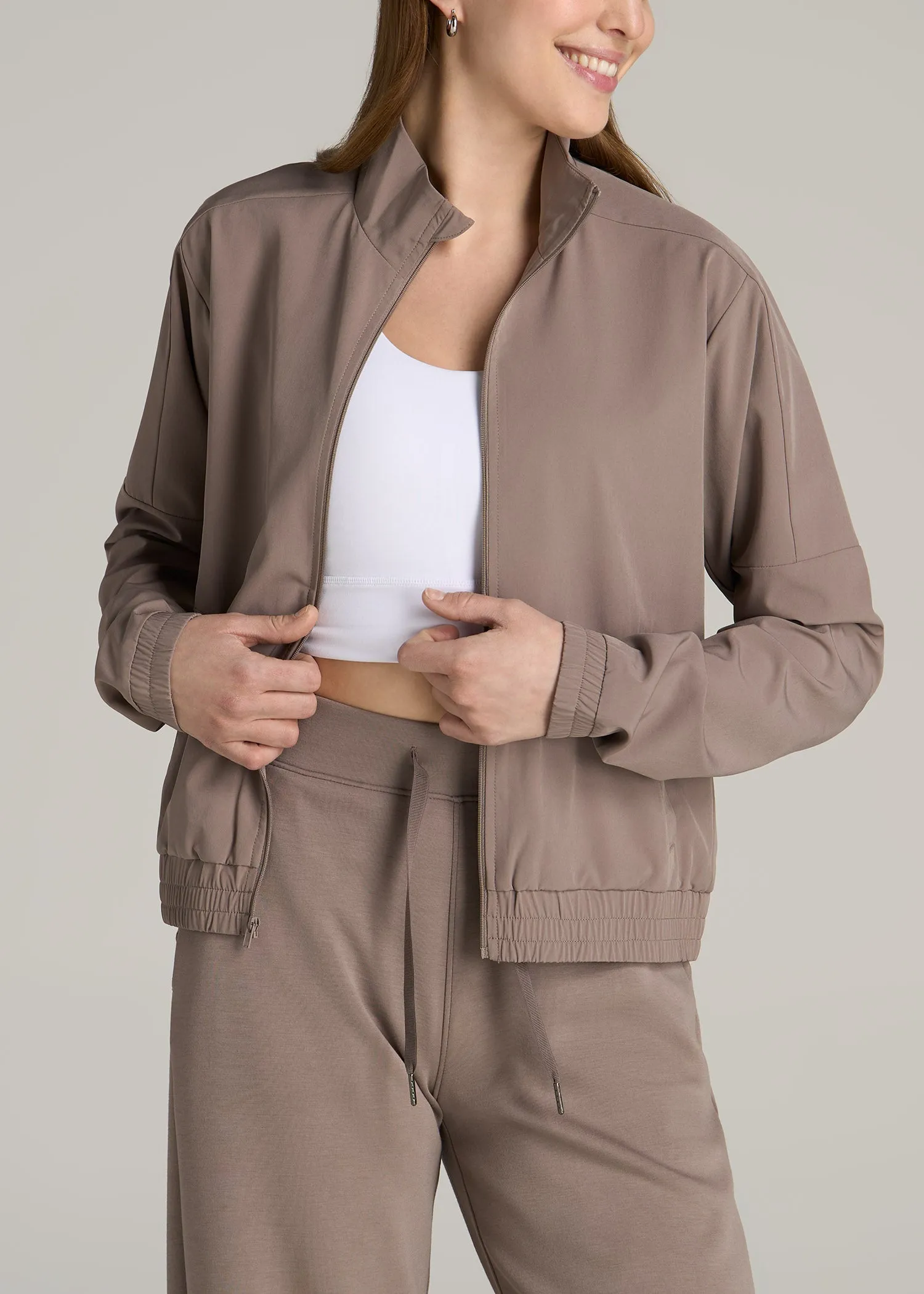 Layer Up Tall Women's Jacket in Portobello