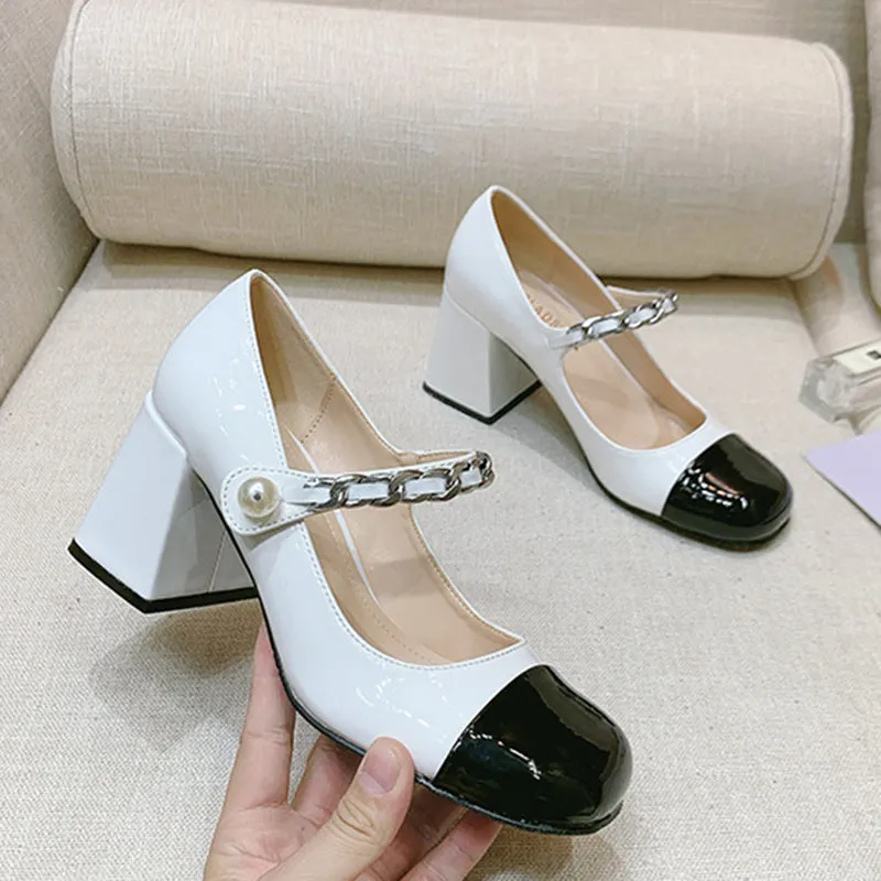 Luxury  Wedding Shoes Mary Jane Sandals