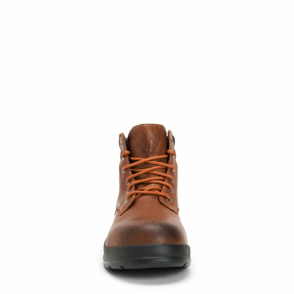 Muck Footwear Men CHORE FARM LEATHER CARAMEL LEATHER