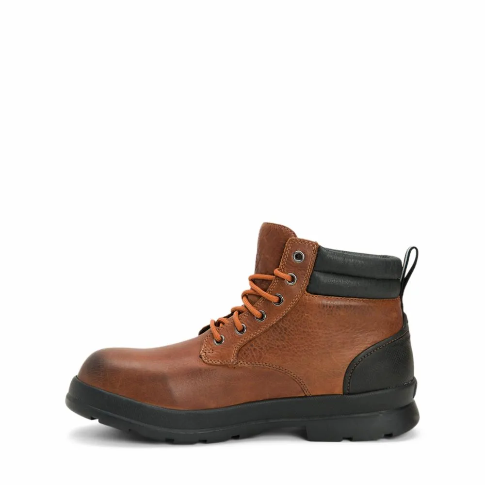 Muck Footwear Men CHORE FARM LEATHER CARAMEL LEATHER