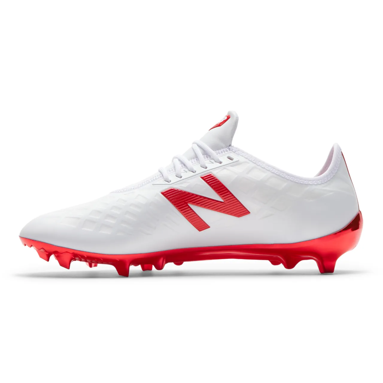 New Balance Furon 4.0 Pro Fg (WIDE) Soccer Boots - White/Flame