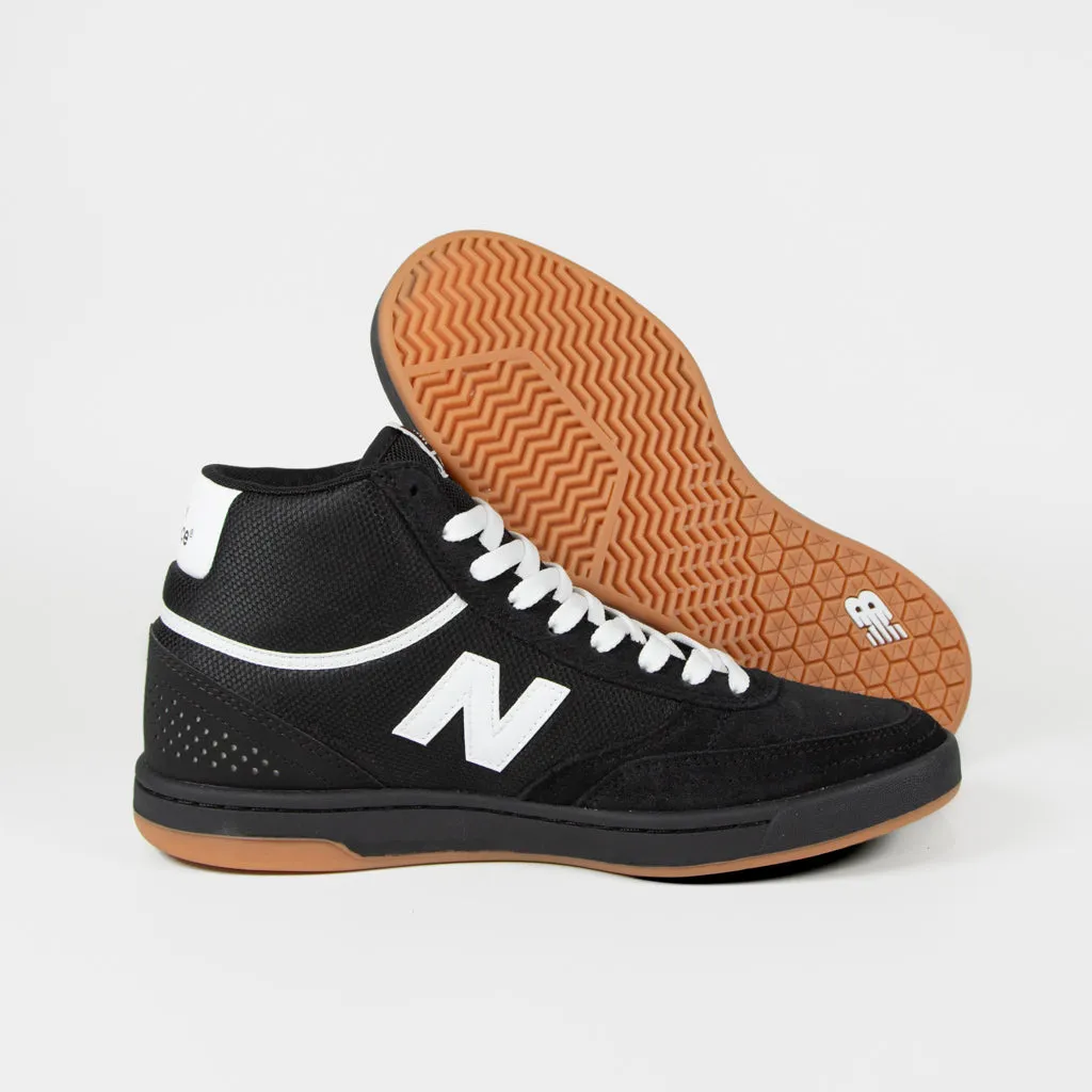 New Balance Numeric - 440 Hi Shoes - Black / White