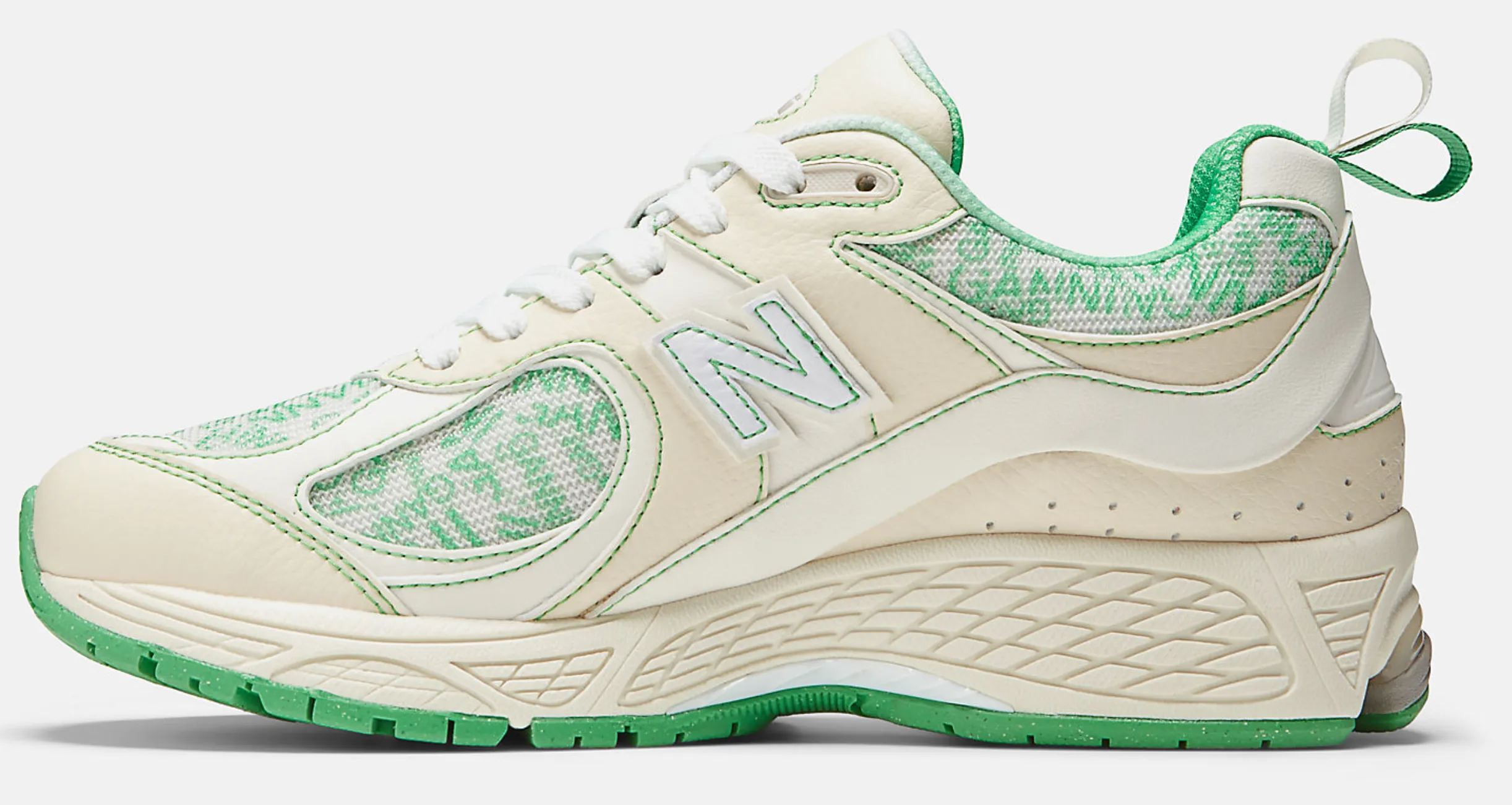 NEW BALANCE x GANNI 2002R TURTLEDOVE ISLAND GREEN