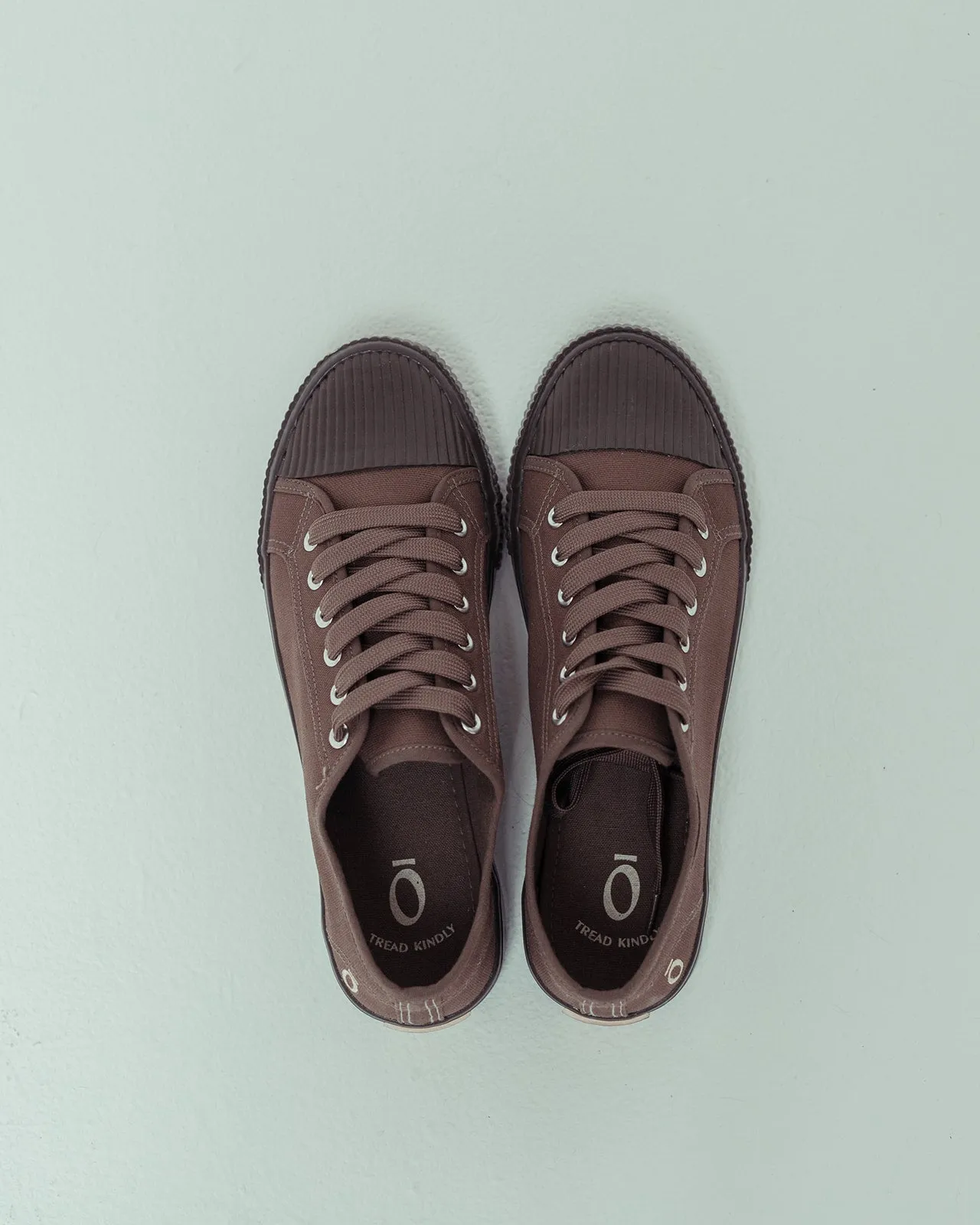 Noskin Shell-Toe Khaki Sneaker