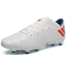 Outdoor High-top Football Boots Turf Soccer Cleats Kids AG Women Soft Football Shoes