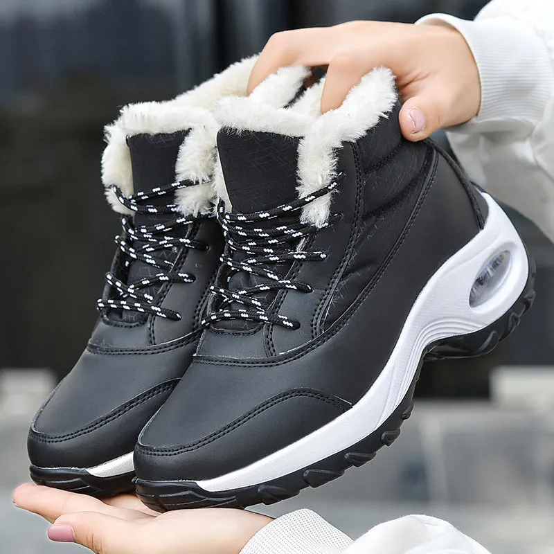 Owlkay Winter Air Cushion Thick Soled Rocking Shoes