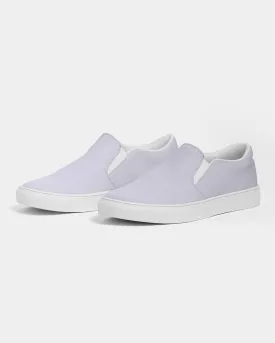 Pale Blue Slip-On Canvas Sneakers | Women's | Bright Pale Blue | C10M10Y0K0