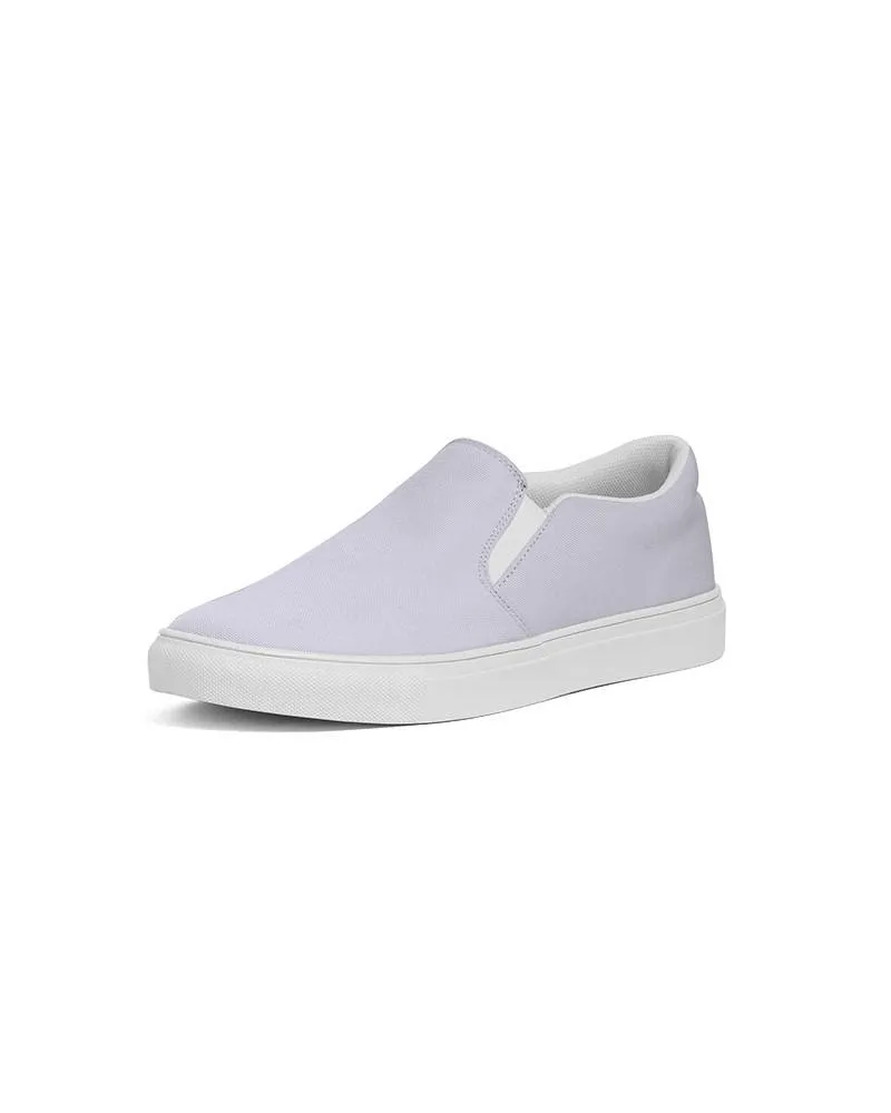 Pale Blue Slip-On Canvas Sneakers | Women's | Bright Pale Blue | C10M10Y0K0