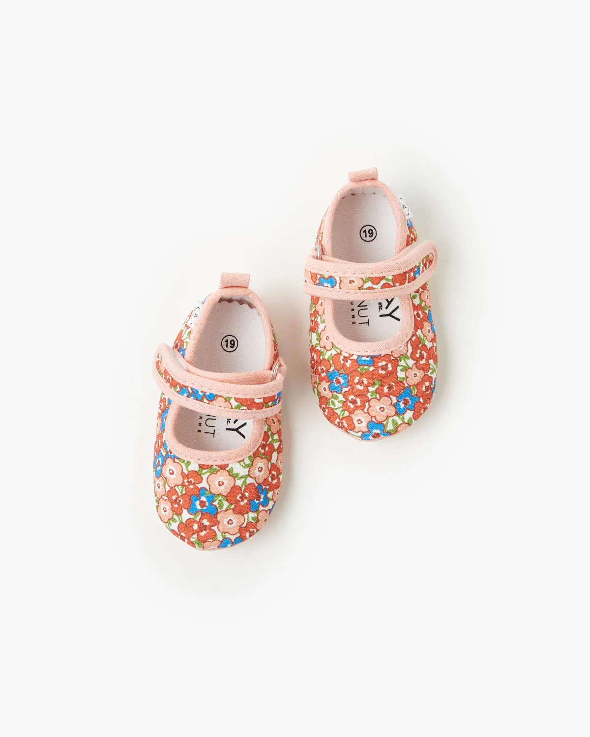 Play Baby Mary Jane Canvas - Fields Pink