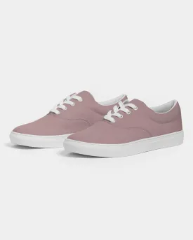 Shaded Pale Pastel Pink Brown Canvas Sneakers | Women's | C0M30Y15K30