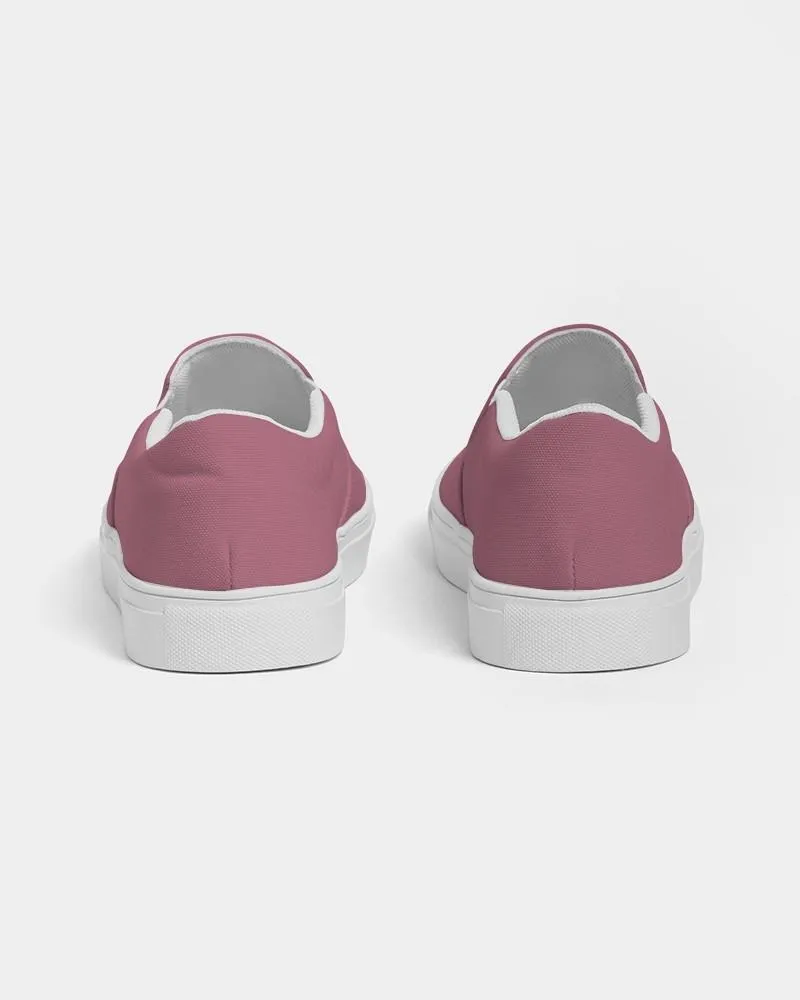 Shaded Pastel Pink Slip-On Canvas Sneakers | Men's | C0M60Y15K30