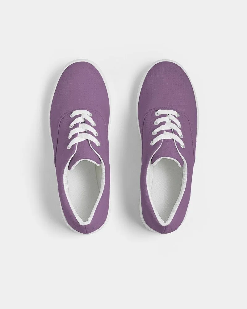 Shaded Pastel Purple Canvas Sneakers | Men's | C30M60Y0K30