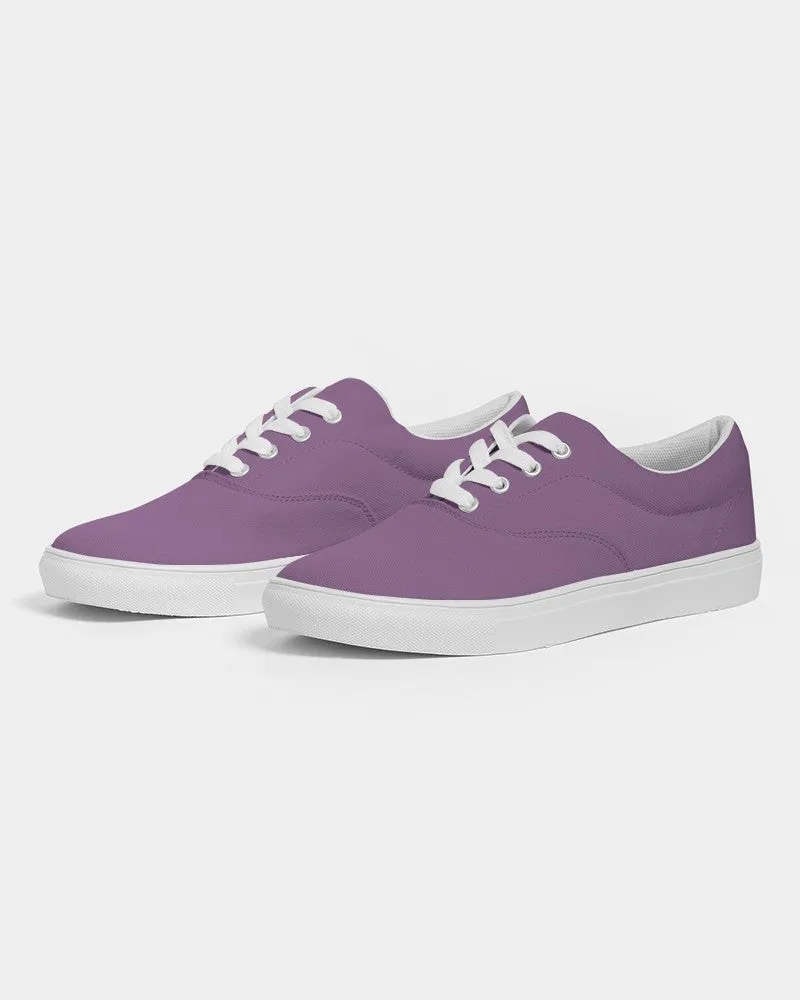 Shaded Pastel Purple Canvas Sneakers | Men's | C30M60Y0K30