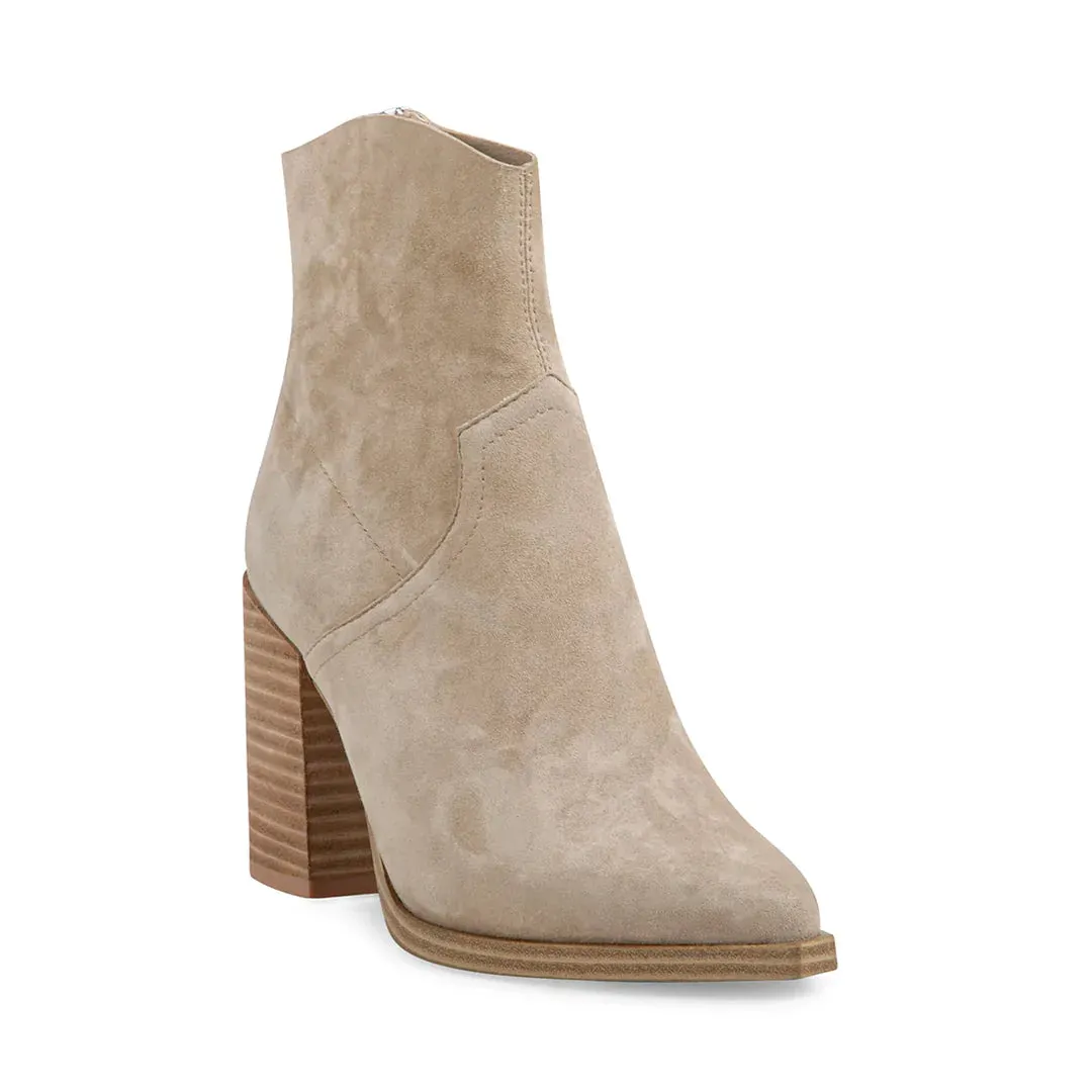 Steve Madden Cate Bootie Sand Suede